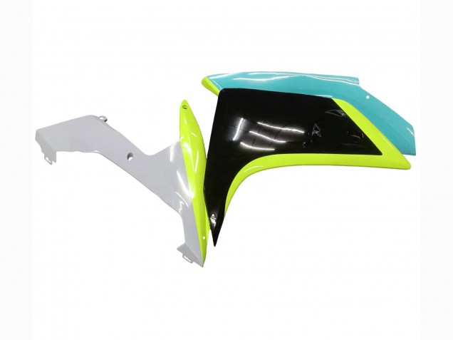 Carena Moto Yamaha YZF 1000 R1 2007-2008 - Azzurro Chiaro Verde Lime Nero