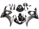 Carene Moto Yamaha YZF R6 2003-2004 - Nero Lucido Nero Opaco Bianco Decals