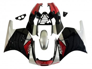 Carena Moto Honda NSR250R 1988-1989 - Argento Rosso Nero Lucido