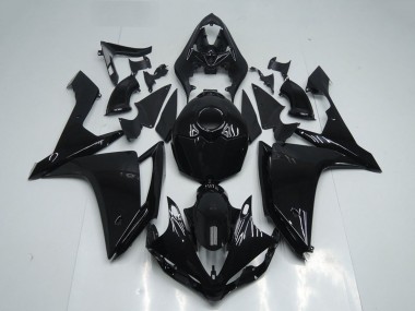 Carena Moto Yamaha YZF R1 2007-2008 - Nero Lucido