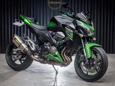 Carena Moto Kawasaki Z800 2013-2018 - Verde Nero Lucido