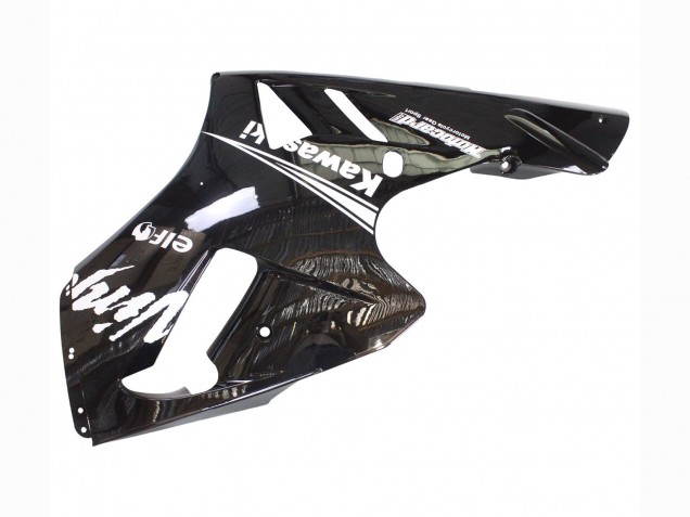 Carena Moto Kawasaki ZX12R 2000-2001 - Nero Lucido Bianco Elf Nevicare