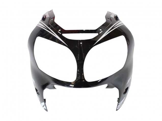 Carena Moto Kawasaki ZX12R 2000-2001 - Nero Lucido Bianco Elf Nevicare