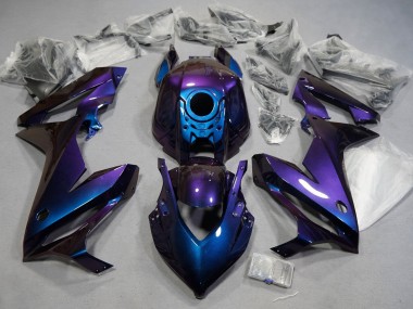 Carena Moto Honda CBR650R 2021-2023 - Camaleonte Blu Viola