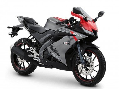 Carena Moto Yamaha YZF R15 2018-2024 - Grigio Opaco Rosso