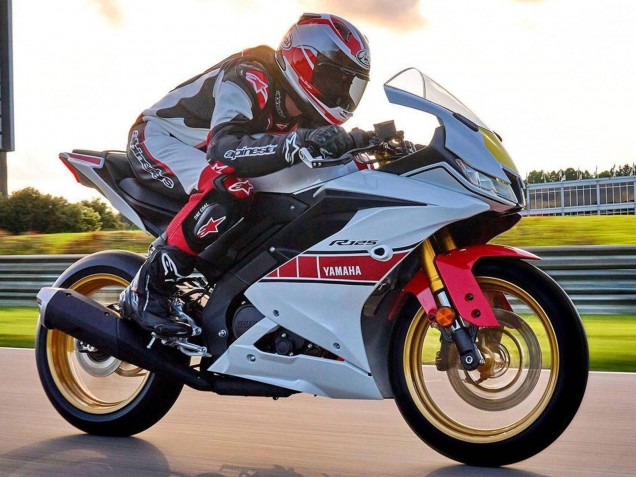 Carena Moto Yamaha YZF R125 2019-2024 - Bianco Rosso Giallo