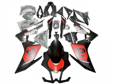 Carena Moto Aprilia RSV4 1000 2016-2020 - Nero Opaco Rosso Bianco