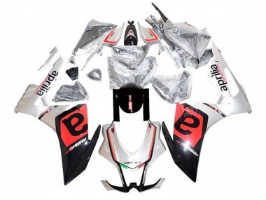 Carena Moto Aprilia RSV4 1000 2016-2020 - Argento Nero Rosso
