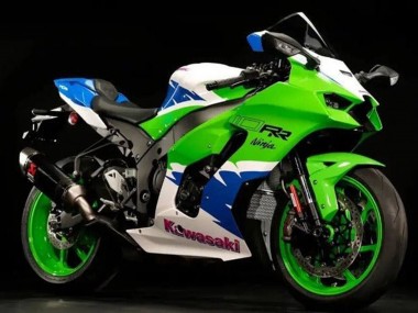 Carene Moto Kawasaki ZX10R 2021-2026 - Verde Bianco Blu Rosso