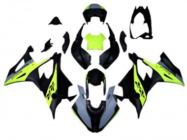 Carena Moto BMW S1000RR 2019-2022 - Nero Opaco Grigio Neon Giallo