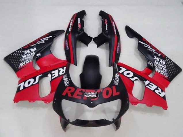 Carene Moto Honda CBR900RR 893 1994-1995 - Rosso Nero Opaco Bianco Repsol