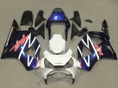Carena Moto Honda CBR900RR 954 2002-2003 - Blu Bianco Nero Lucido