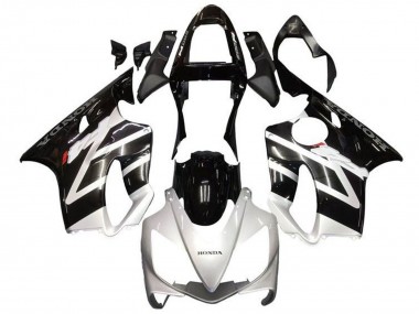 Carena Moto Honda CBR600 F4i 2001-2003 - Argento Nero Lucido