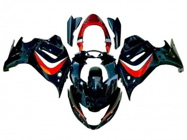 Carena Moto Suzuki GSX650F 2008-2013 - Nero Arancia Candita Argento
