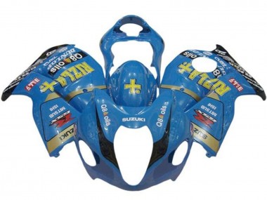 Carena Moto Suzuki GSXR 1300 Hayabusa 1996-2007 - Blu Oro Nero Rizla