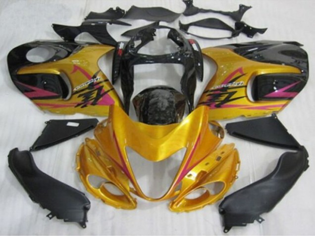 Carena Moto Suzuki GSXR 1300 Hayabusa 1996-2007 - Oro Nero Rosa