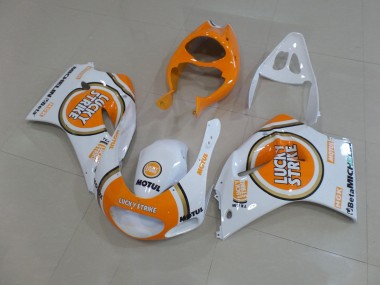 Carena Moto Suzuki RGV250 VJ22 1991-1996 - Bianco Arancia Lucky Strike Motul