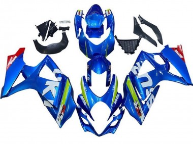 Carena Moto Suzuki GSXR 1000 2007-2008 - Blu Bianco Verde Rosso