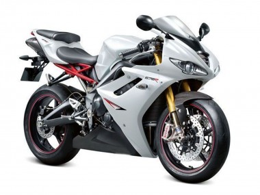 Carena Moto Triumph Daytona 675 Triple 2009-2012 - Bianco Perla Nero