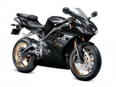 Carena Moto Triumph Daytona 675 Triple 2009-2012 - Nero Lucido