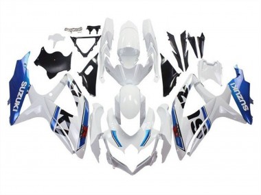 Carena Moto Suzuki GSXR 600 / GSXR 750 2008-2010 - Bianco Blu Banda