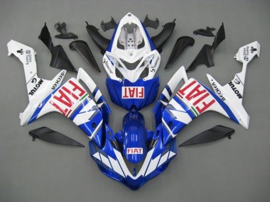 Carena Moto Yamaha YZF 1000 R1 2007-2008 - Bianco Blu Rosso Fiat