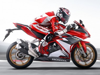 Carena Moto Honda CBR250RR 2017-2022 - Bianco Rosso Nero Opaco