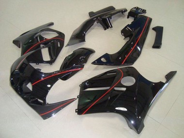 Carena Moto Honda CBR250RR MC19 1988-1989 - Nero Lucido Rosso Linea