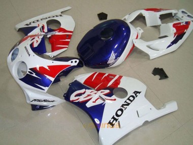 Carena Moto Honda CBR250RR MC22 1990-1998 - Bianco Rosso Blu