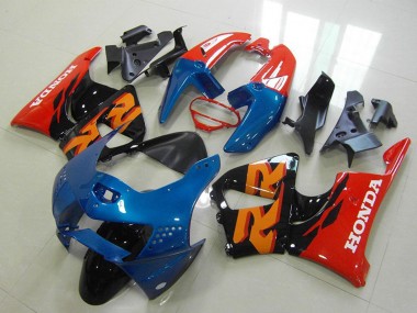 Carena Moto Honda CBR900RR 919 1998-1999 - Rosso Blu Nero Lucido