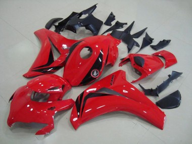 Kit Carena Moto Honda CBR1000RR 2008-2011 - Rosso Nero Lucido OEM Stile