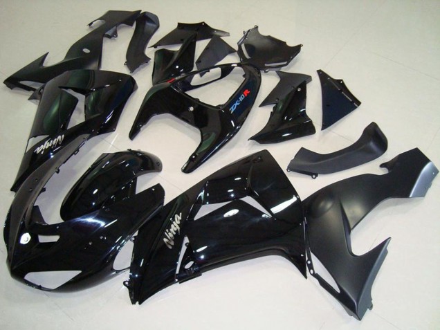 Carena Moto Kawasaki ZX10R 2006-2007 - Nero Lucido Nero Opaco Bianco Ninja