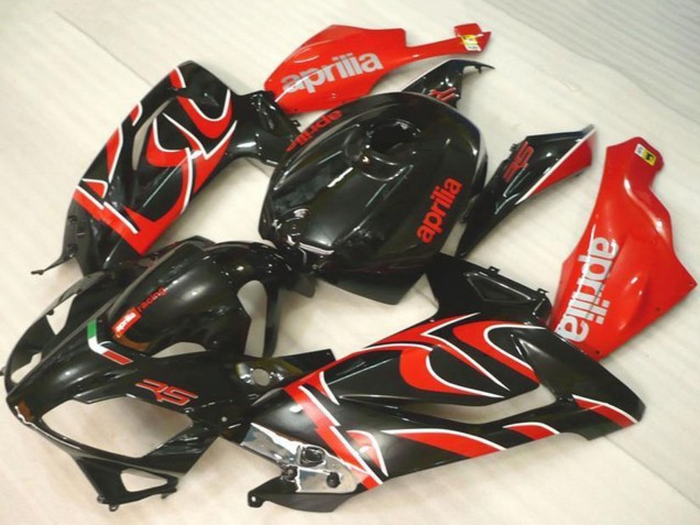 Carena Moto Aprilia RS125 2006-2011 - Nero Rosso