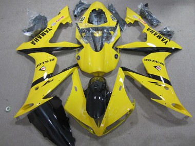 Carena Moto Yamaha YZF R1 2004-2006 - Giallo Nero Lucido Dunlop