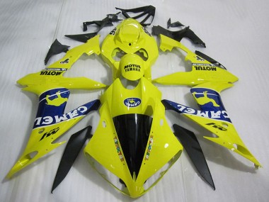Carena Moto Yamaha YZF R1 2004-2006 - Giallo Blu Nero Bianco Cammello Motul