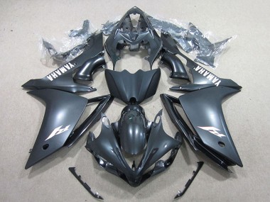 Carena Moto Yamaha YZF R1 2007-2008 - Nero Opaco Bianco Decal