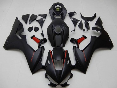 Carena Moto Honda CBR1000RR 2017-2024 - Nero Opaco Rosso