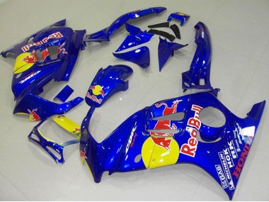 Carena Moto Honda CBR600 F3 1995-1996 - Blu Giallo Red Bull