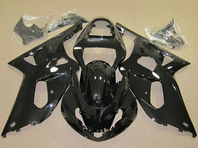 Carena Moto Suzuki GSXR 600 2001-2003 - Nero Lucido