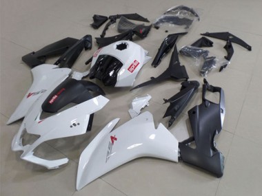 Carena Moto Aprilia RS4 50 125 2012-2018 - Bianco Nero Opaco