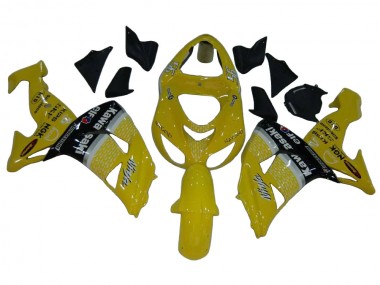 Carena Moto Kawasaki ZX10R 2006-2007 - Giallo Argento Nero Elf