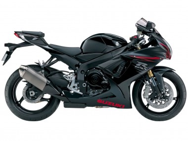 Carena Moto Suzuki GSXR 600/750 2011-2024 - Nero Opaco Rosso