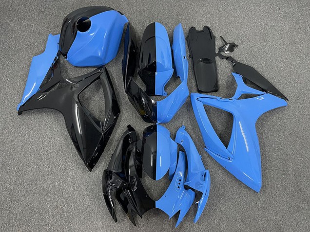 Metà Blu & Nero 06-07 GSXR 600-750 Carena Metà Blu & Nero 06-07 GSXR 600-750 Carena