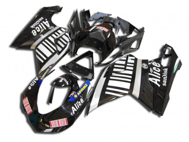 Nero Alice 07-14 Ducati 848 1098 1198 Carena Nero Alice 07-14 Ducati 848 1098 1198 Carena