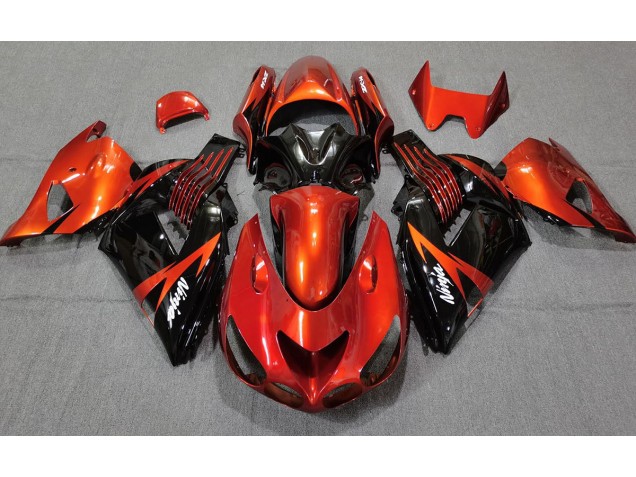Nero Arancio Bruciato 06-11 ZX14R Carena
