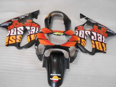 Nero Arancione Opaco & Rosso 99-00 CBR600 F4 Carena