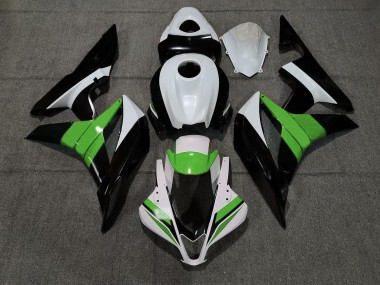 Nero Bianco & Verde 07-08 CBR600RR Carena