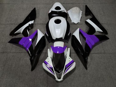 Nero Bianco & Viola 07-08 CBR600RR Carena