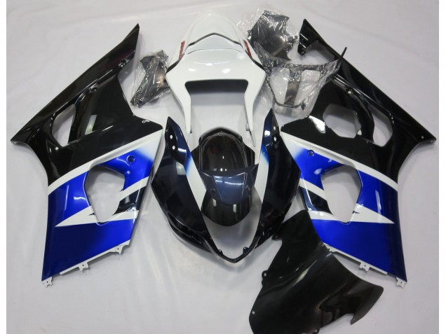 Nero Blu & Bianco 03-04 GSXR 1000 Carena