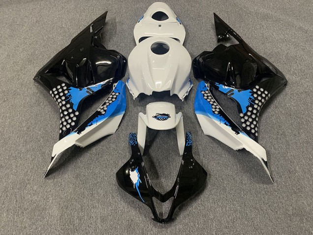 Nero Blu & Bianco 09-12 CBR600RR Carena Nero Blu & Bianco 09-12 CBR600RR Carena